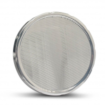 1967-68 Camaro Aluminum Plain Fuel Cap - Clear Finish