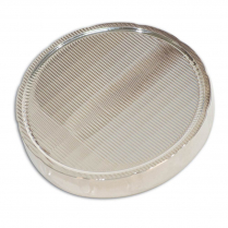 1967-68 Camaro Aluminum Plain Fuel Cap - Polished Finish