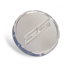 1967-68 Camaro Aluminum SS Logo Fuel Cap - Clear Anodized