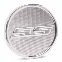 1967-68 Camaro Aluminum SS Logo Fuel Cap - Clear Coated
