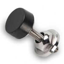 Stainless Hood Adjuster with 1/4" Threads - Machined Finish