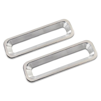 1967 Camaro RS Billet Alum Taillight Bezels - Polished