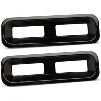 1967-68 Camaro Billet Alum Taillight Kit - Black Anodized