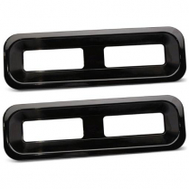 1967-68 Camaro Billet Alum Taillight Kit - Gloss Black