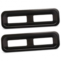1967-68 Camaro Billet Alum Taillight Kit - Matte Black