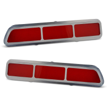 1969 Camaro Std Billet Taillight Bezel Assembly - Machined