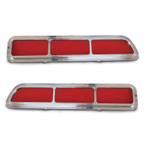 1969 Camaro Std Billet Taillight Bezel Assembly - Polished