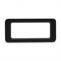 1971-73 Mustang Billet Marker Light Bezels - Gloss Black