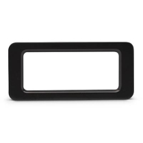 1971-73 Mustang Billet Marker Light Bezels - Matte Black