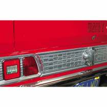 1971-73 Mustang Billet Rear Fuel Panel - Polished