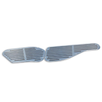 1971-73 Mustang Billet Cowl Vent Set - Polished