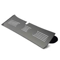 1970-81 Chevy Camaro Cowl Vent Assembly - Black Anodized