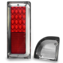 1967-72 Chevy C-10 Pickup Taillight Assembly - Polished