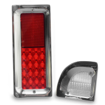 1967-72 Chevy P/U Taillight Assy w/Seq T/S - Polished