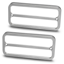 1967-72 Chevy C-10 PU Billet Marker Light Bezels - Polished