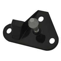 1970-72 Chevelle/Malibu Hood Latch Assembly - Gloss Black