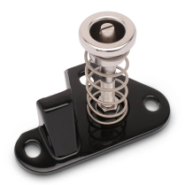 1970-72 Monte Carlo Hood Latch Assembly - Gloss Black