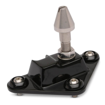 1967 Chevelle & Malibu Hood Latch Assembly - Gloss Black