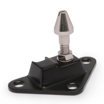 1967 Chevelle & Malibu Hood Latch Assembly - Matte Black