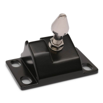 1966-67 Chevy II & Nova Hood Latch Assembly - Matte Black