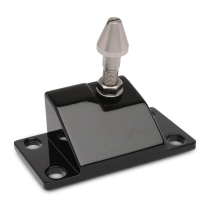 1968-74 Nova Billet Hood Latch Assembly - Black Anodized