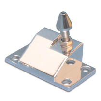 1968-74 Nova Billet Hood Latch Assembly - Clear Coat