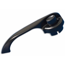 1955-57 Chevy Sedan Outer Door Handle Set - Matte Black