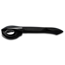 1955-57 Chevy Sedan Milled Ext Door Handle St - Black Anod