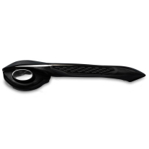 1955-57 Chevy Sed Diamond Style Ext Door Handle - Black Anod