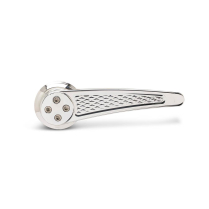 Diamond Inside Door Handles with 1/2" 16 Spline - Chrome