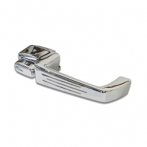 1967-72 C-10 P/U Ball Milled Outer Door Handle St - Chrome
