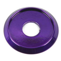 Aluminum 2" Quick Pin Cleat Bezel - Gloss Purple