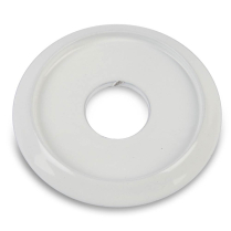 Aluminum 2" Quick Pin Cleat Bezel - Gloss White Finish