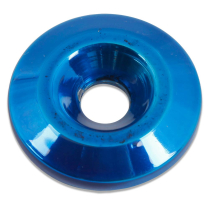 Countersunk 1/4" ID x 1-1/4" OD Fender Washer - Gloss Blue