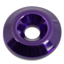 Countersunk 5/16" ID x 1-1/4" OD Washer - Gloss Purple