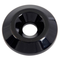 Countersunk 3/8" ID x 1-1/4" OD Washer - Gloss Black