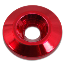 Countersunk 3/8" ID x 1-1/4" OD Washer - Gloss Red