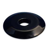 Upholstery 1/4" ID x 1" OD Washer - Black Anodized
