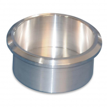 Small 3" x 2-5/8" Deep Billet Alum Drink Holder - Machined