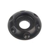 Dimpled LED Accent Washer 5/16" ID x 1" OD - Matte Black