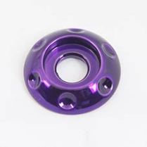 Dimpled LED Accent Washer 3/8" ID x 1-1/8" OD - Gloss Purple