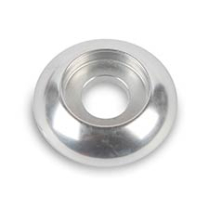 Plain Accent Washer #10 ID x 3/4" OD - Clear Anodized