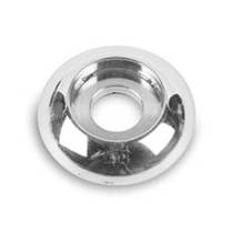Plain Alum Accent Washer 1/4" ID x 7/8" OD - Polished