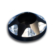 Lightning Washer 1/4" ID x 3/4" OD - Gloss Black Hi-Lighted