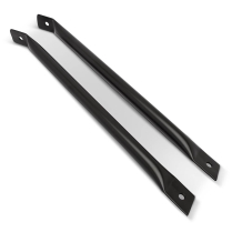 1970-81 Camaro Stainless Fender Braces - Matte Black