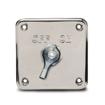 Battery Disconnect Switch and Panel - Clear Coat