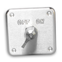 Battery Disconnect Switch and Panel - Machined