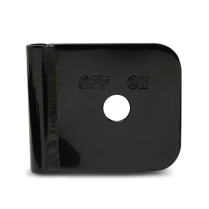 Battery Box Mounted Battery Disconnect - Gloss Black