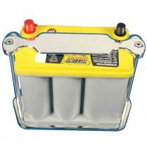 Alum Optima D51 Smooth Strap Style Battery Box - Polished