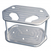 Alum Optima D34 & R34 Milled Battery Box - Clear Anodized